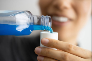 Mouthwash with Invisalign